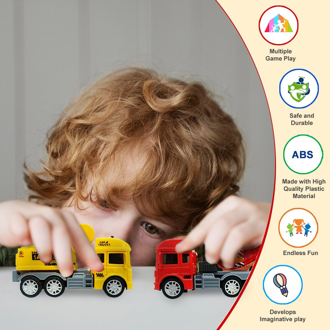 B2B Friction Toy Truck (MRP : Rs. 199) (MOQ : 12) (Offer : Additional 5% off)