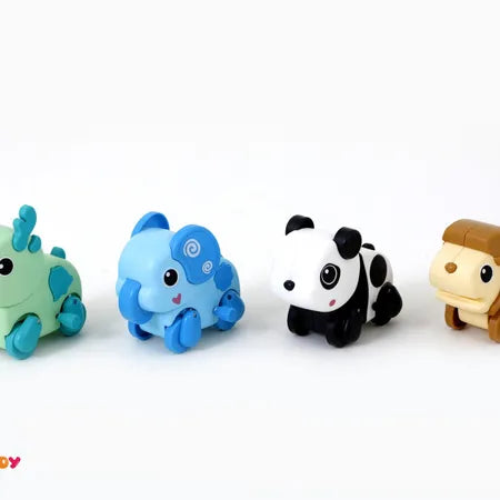 Wind-Up Toys – Jumping Jack, Crawling Caterpillar & Zoo Zoomers | Pack of 3