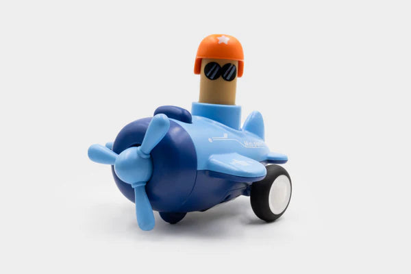 DN TOYS Transport Cars Push and Go Play Toys | Friction Powered Cars, Train, Plane and Boat | Kids Transport Vehicles | Baby Toddler Gifts for Boys and Girls - 3+ Years Old (Pack of 4)